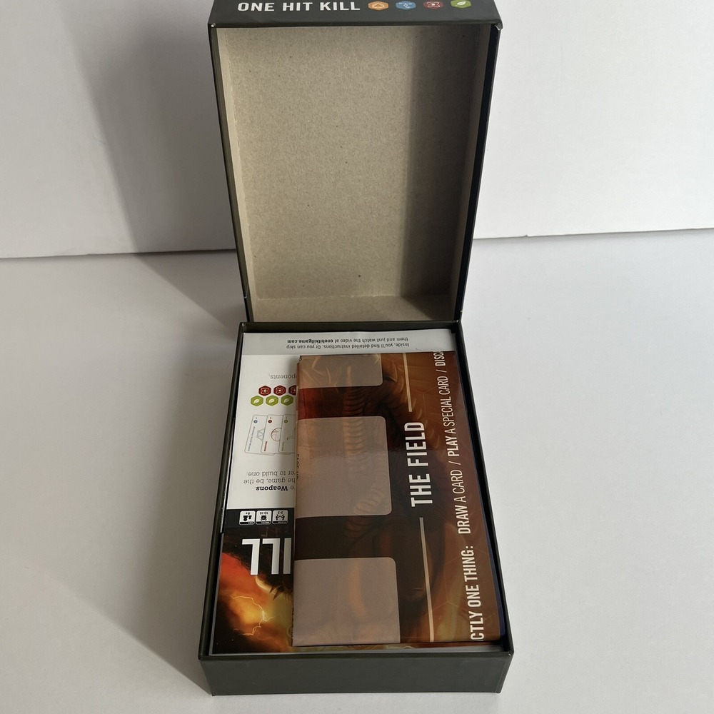 One Hit Kill Card Game Core Deck Complete In Box CIB NM/VG+ - Picture 5 of 11